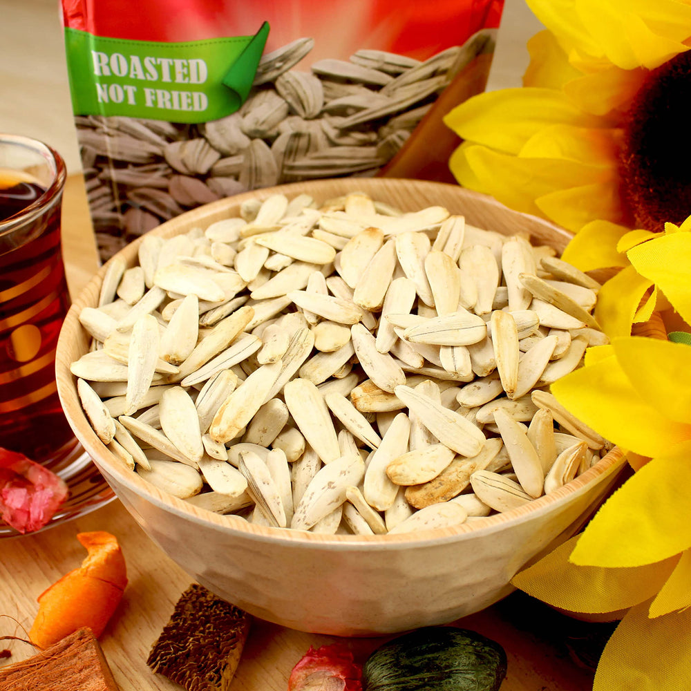 Baraka seeds in a bowl after a workout, easy post-exercise snacking option.