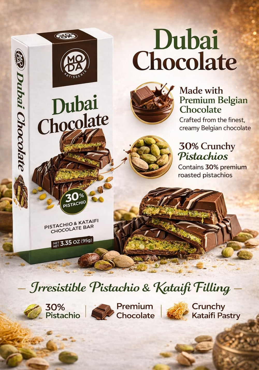 BARBEE gift-ready chocolate bar perfect for celebrations
