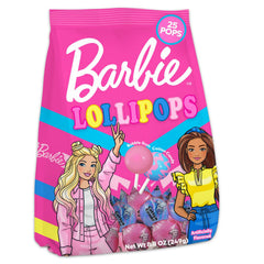Barbie candy bag with assorted flavors, ideal for pinatas and loot bags.