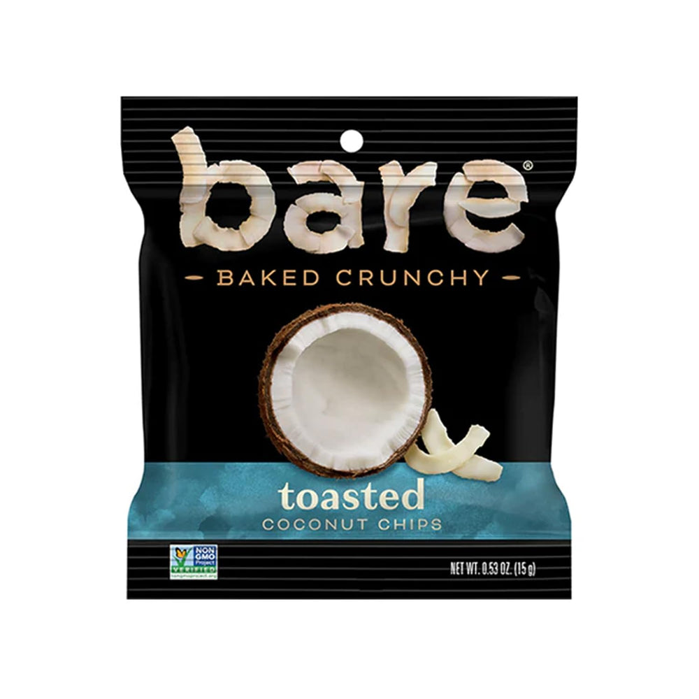 Bare Baked Coconut Chips yogurt topping idea with a creamy bowl