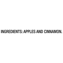 Bare Baked Crunchy Apples Cinnamon crisp apple chips close-up emphasizes real fruit crunch.