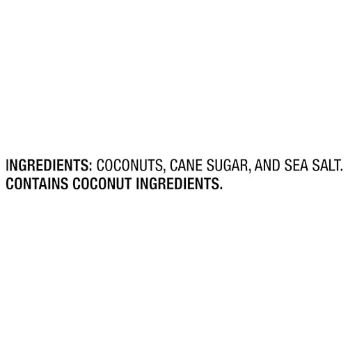 Bare Baked Crunchy Toasted Coconut six-pack on shelf highlights convenience