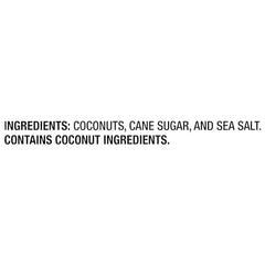 Bare Baked Crunchy Toasted Coconut six-pack on shelf highlights convenience