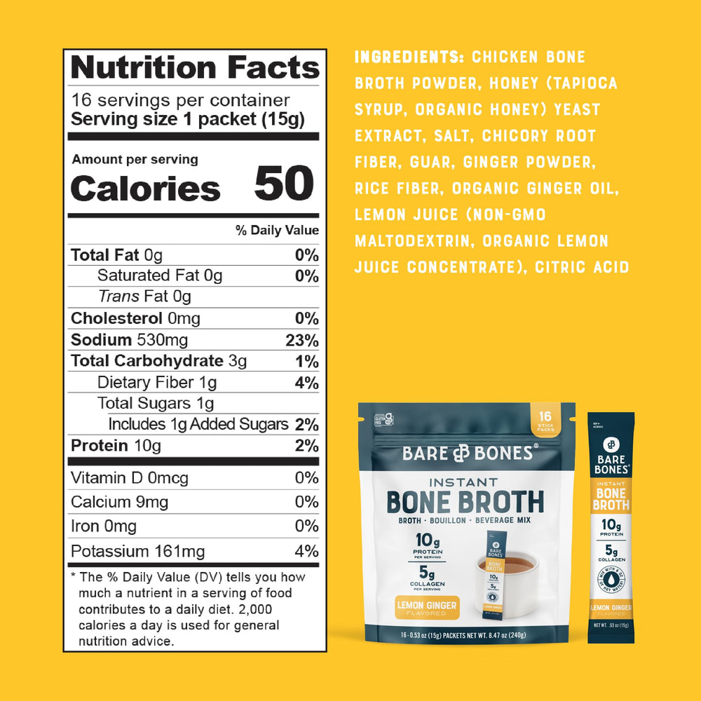 Bare Bones keto and paleo friendly ingredients for diet-conscious options.