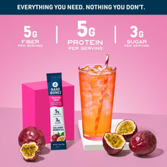 Bare Bones On-the-Go Stick Pack enables easy hydration during workouts.