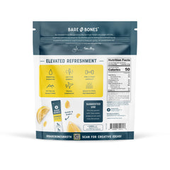 Bare Bones Passion Fruit Elevated Drink Mix outdoors with bright tropical notes.
