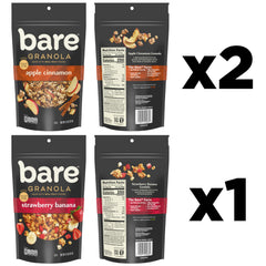Bare Granola Cereal Variety Pack bundle display