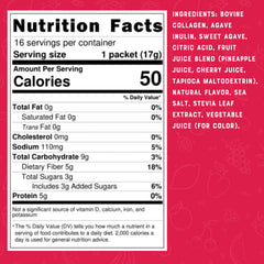 Bare Bones Fruit Punch vibrant drink color in glass