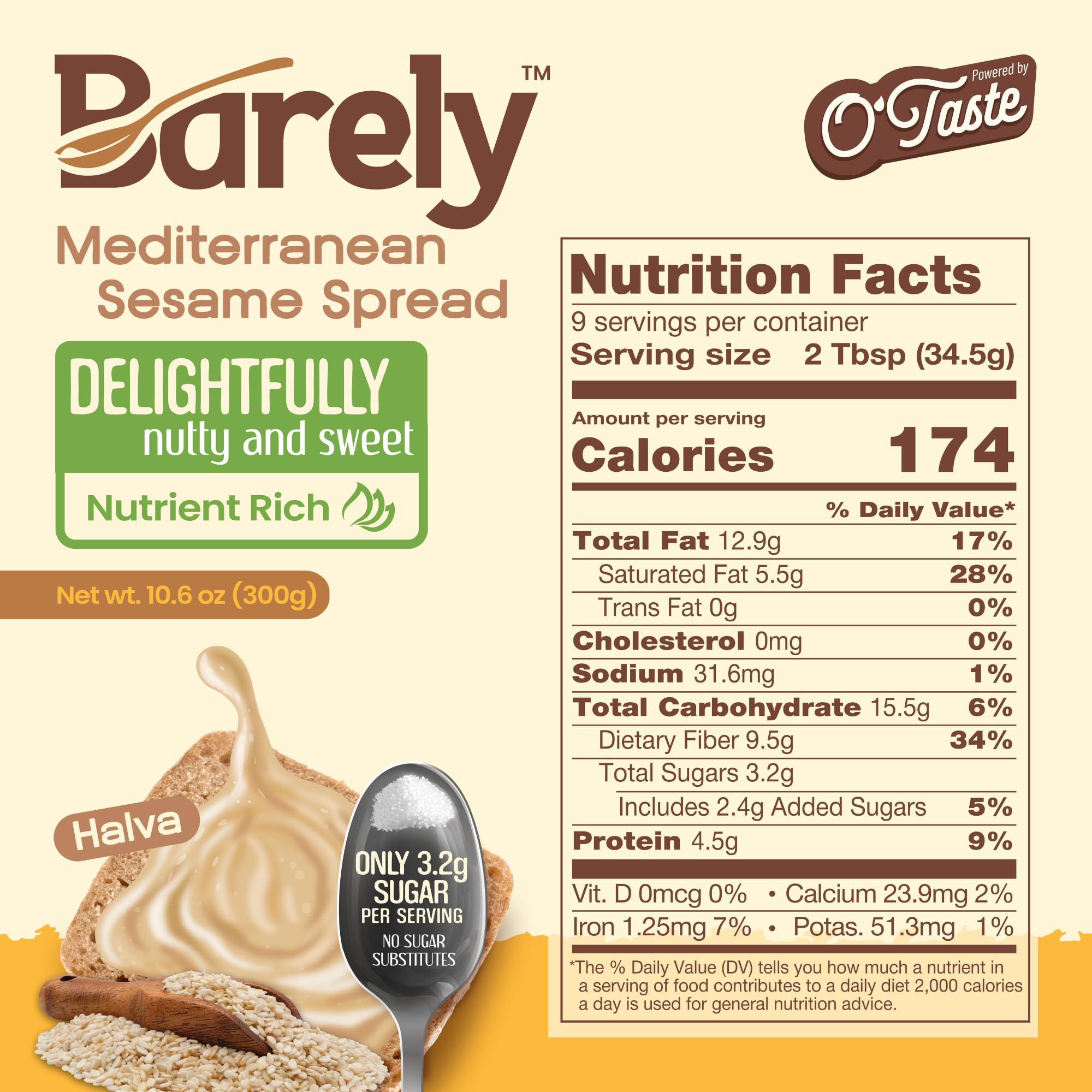 Barely sesame spread on pancakes highlighting keto-friendly sweetness.
