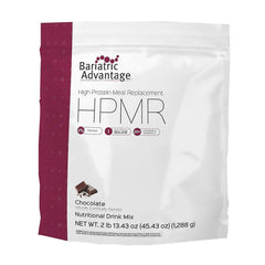 Bariatric Advantage high protein meal replacement chocolate tub for post-op nutrition