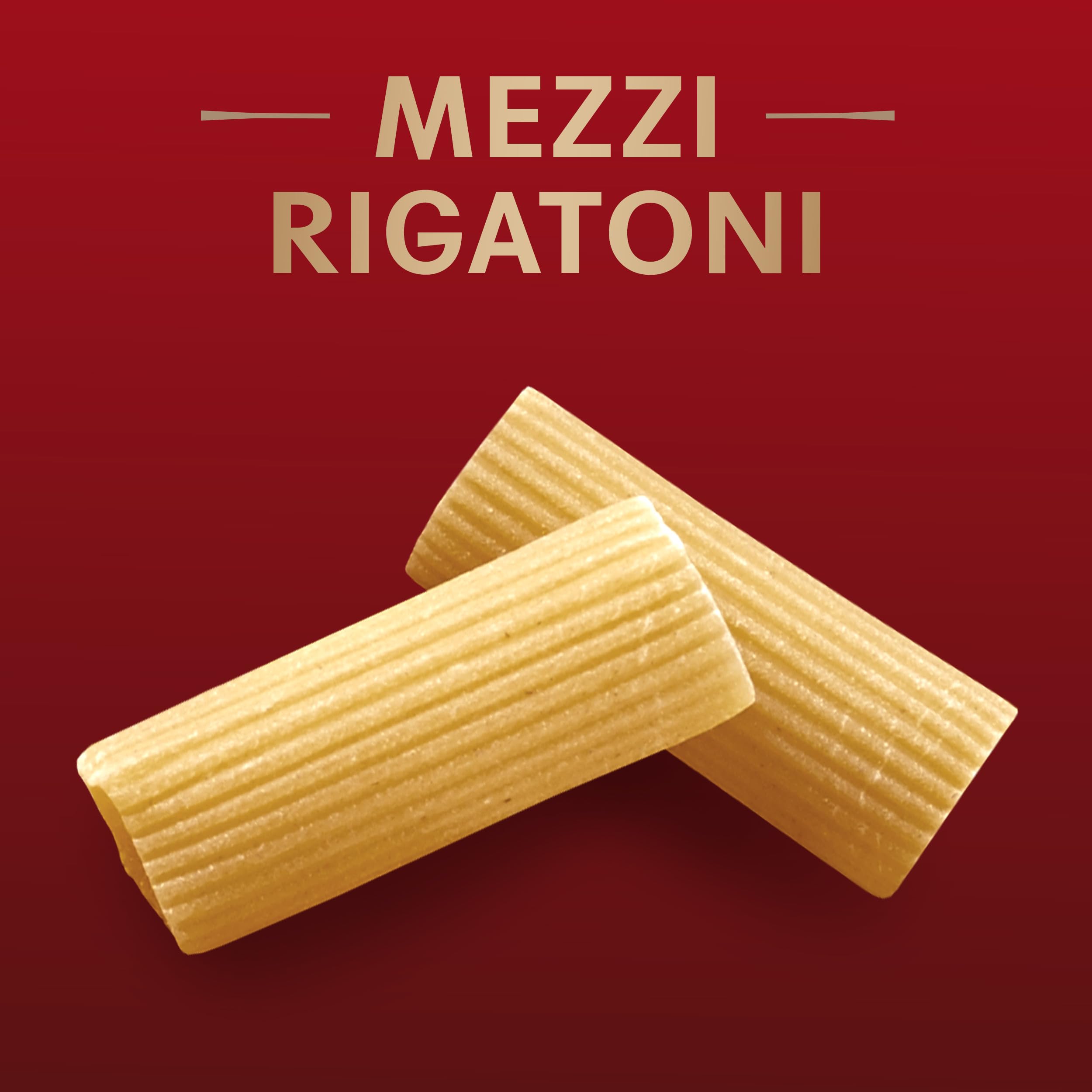 Barilla Al Bronzo Mezzi Rigatoni al dente cooking timing