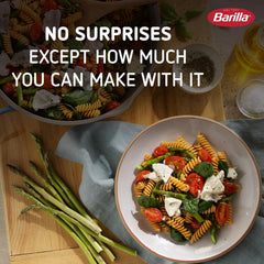 Barilla Chickpea Rotini after drain ready for sauces