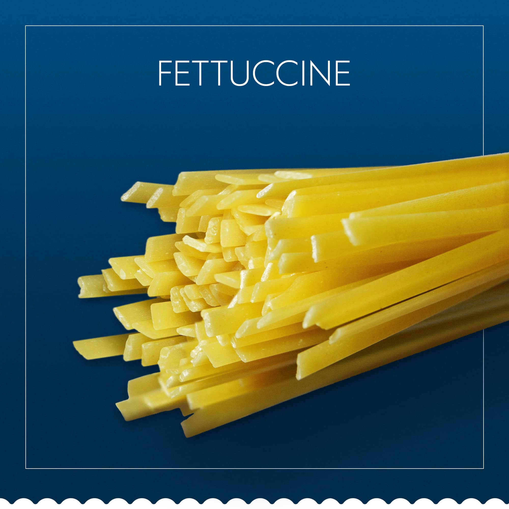 Barilla Fettuccine served with seafood or cheese