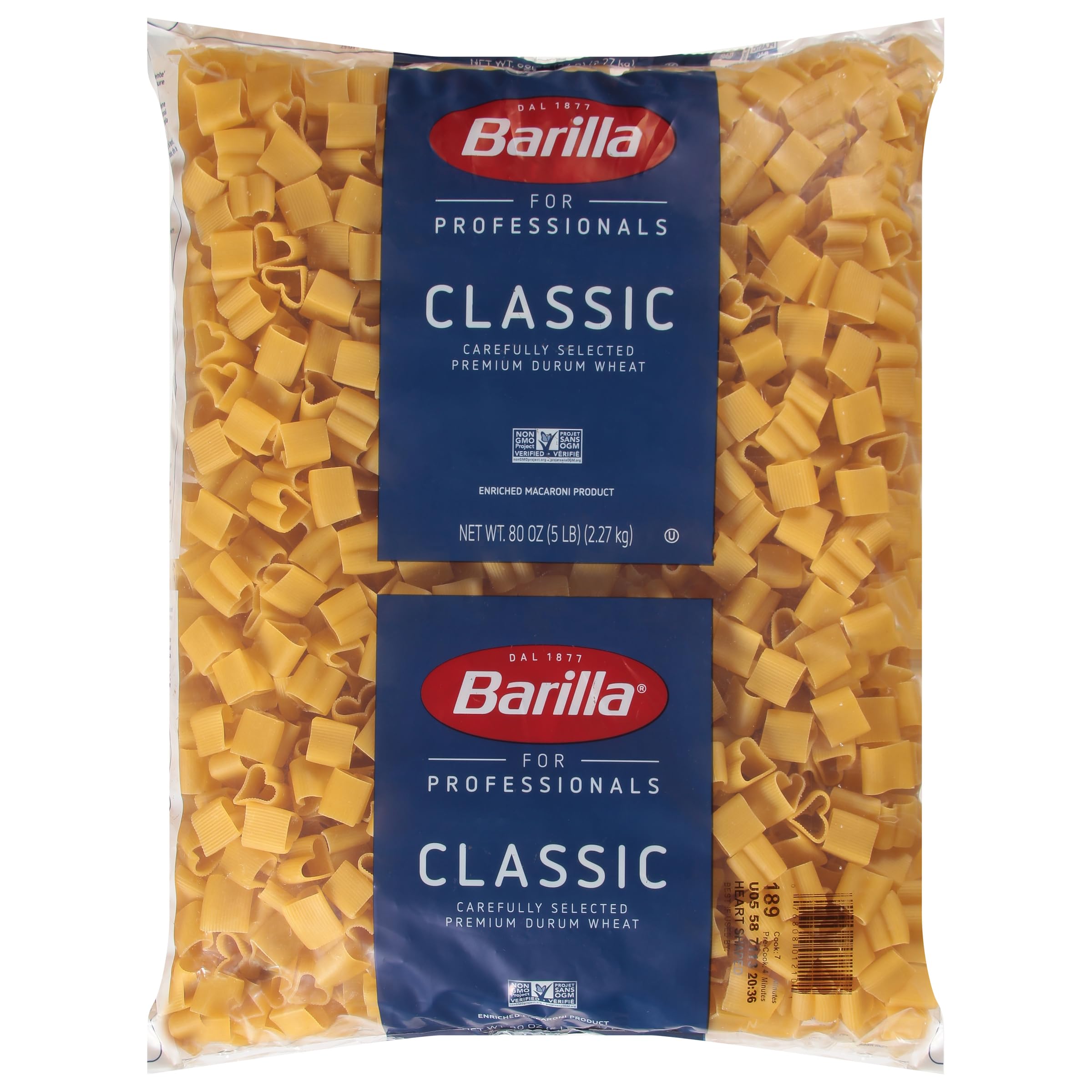 Barilla Love heart-shaped pasta pack ready for a shareable Valentine's meal