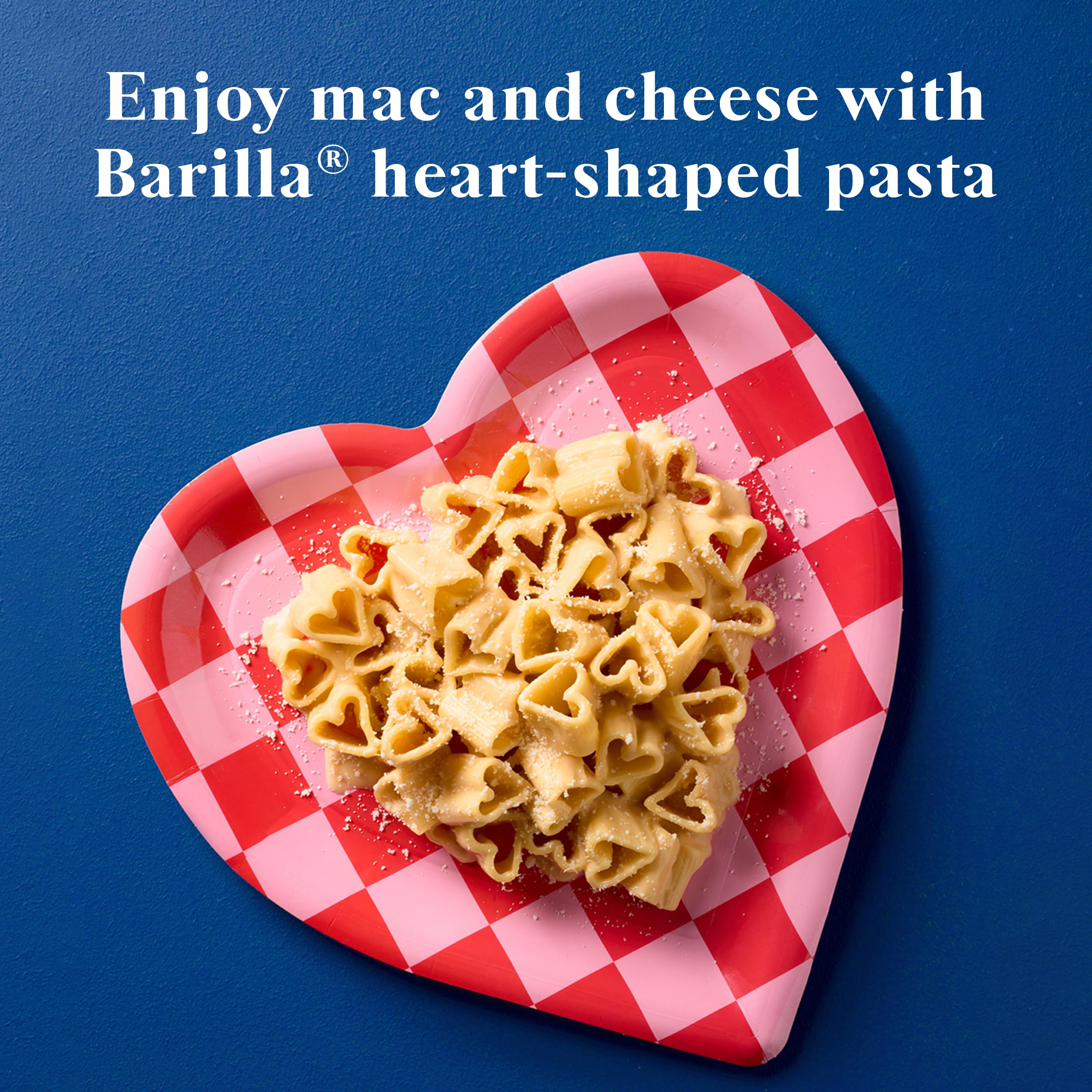 Barilla Love Pasta tossed with sauce for a festive presentation