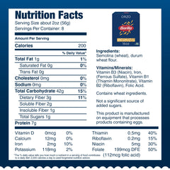 Barilla Orzo dry pasta ready for soups and quick meals in any kitchen.