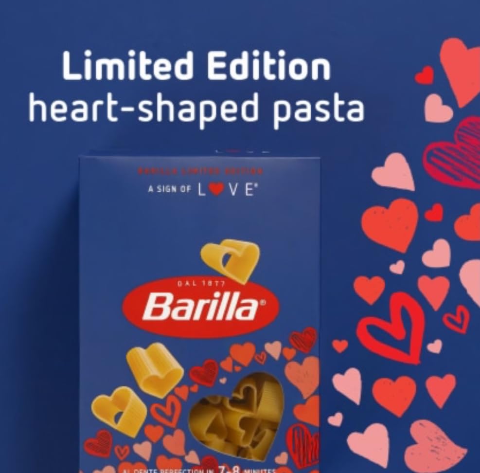 Barilla pasta cooks to perfection in 7-8 minutes for quick dinners.