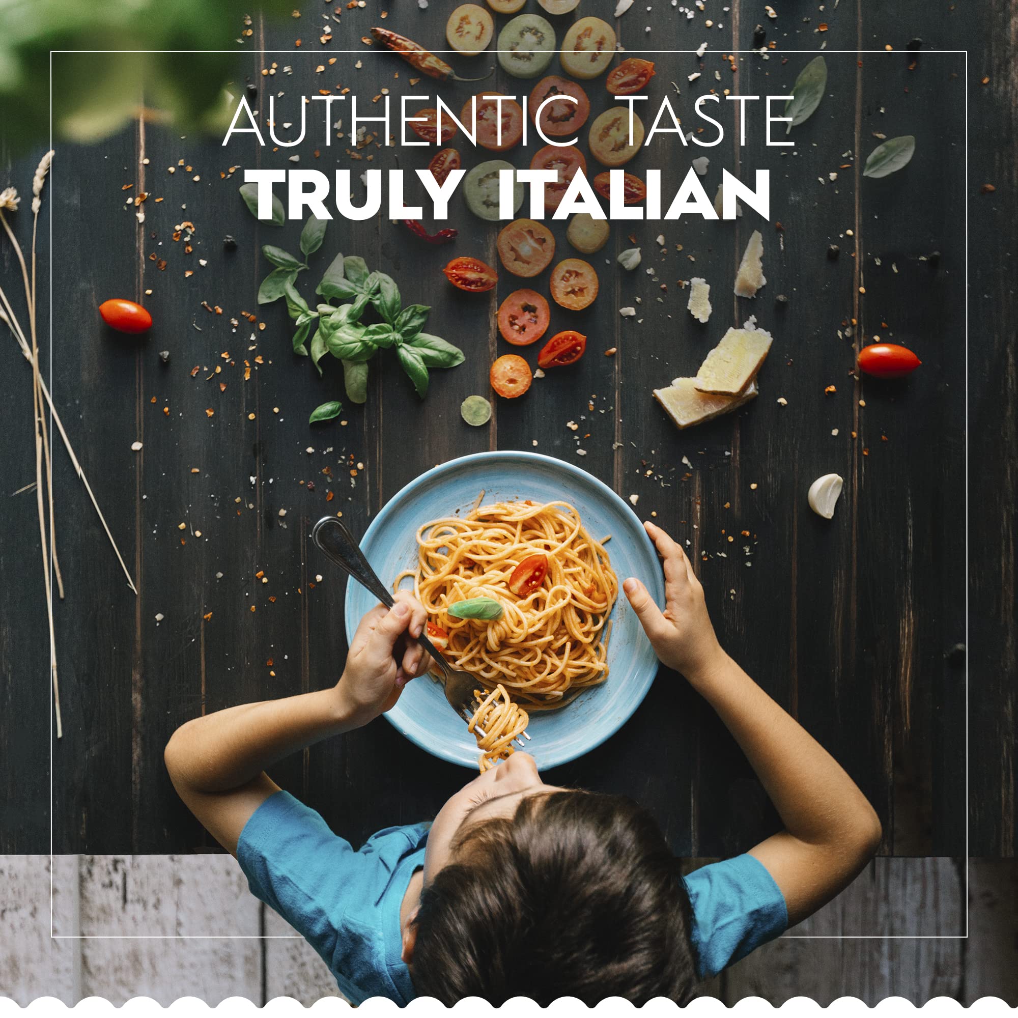 Eight 16-ounce Barilla Penne boxes ready for family meals