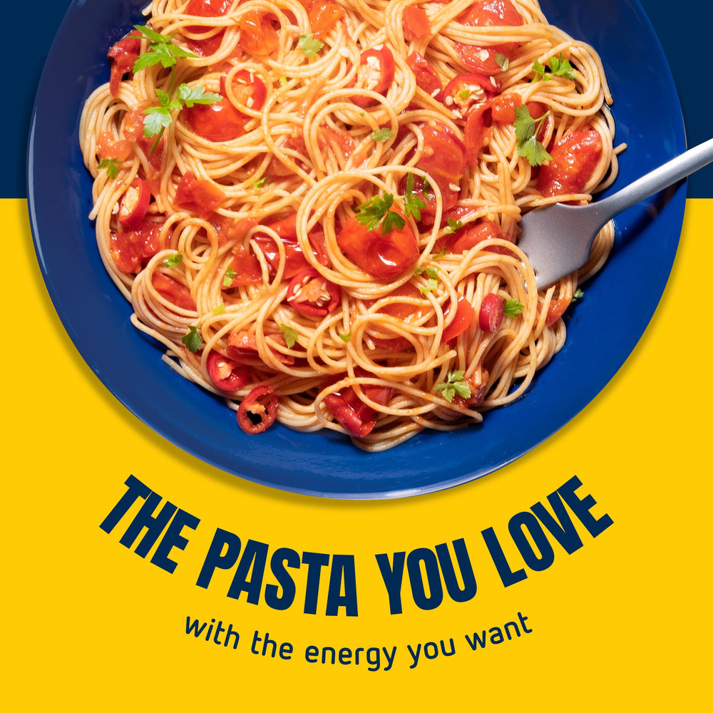 Barilla Protein+ Angel Hair with vegetables and sauce for a quick nutritious dinner