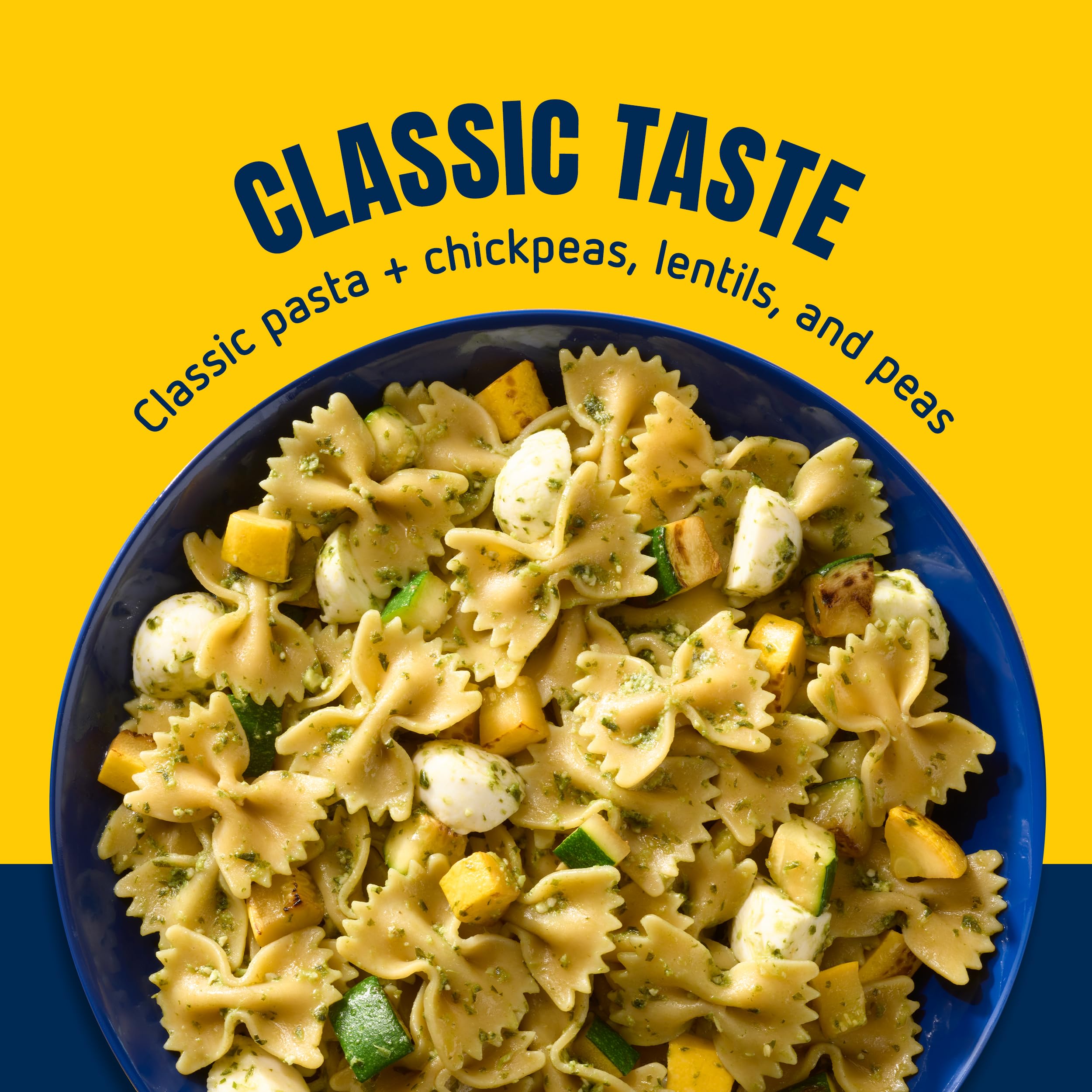Barilla Protein+ packaging highlights non-GMO and kosher