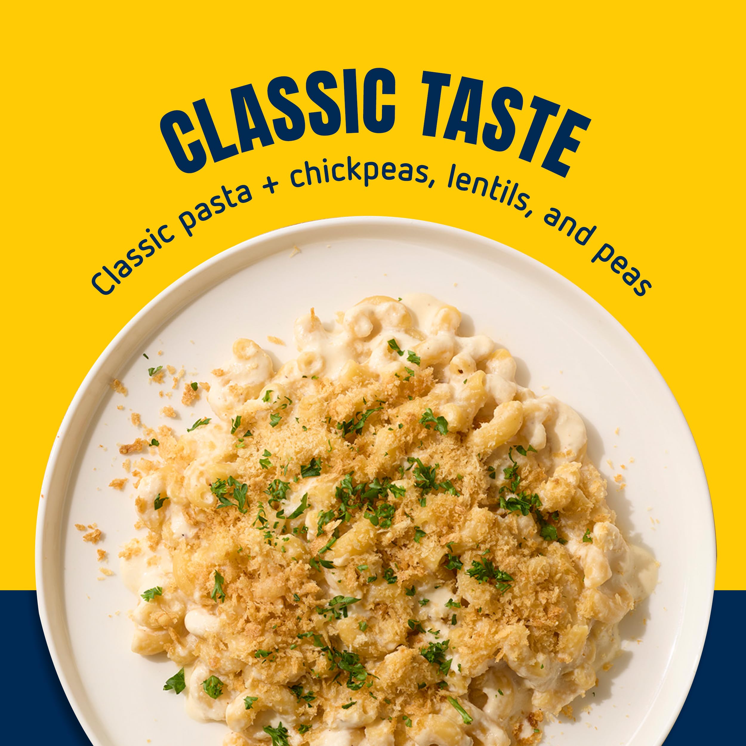 Barilla Protein+ Non-GMO and Kosher certified seal for quality.