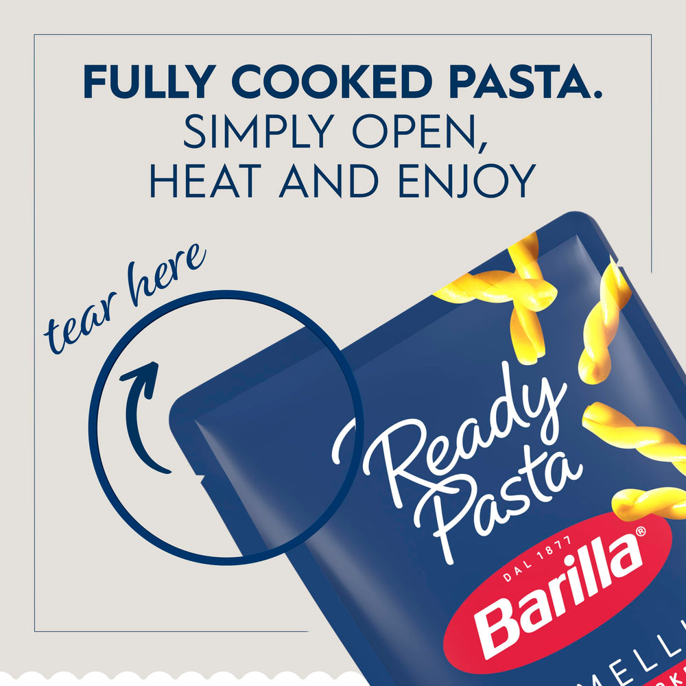 Barilla Ready Pasta Gemelli for quick pasta salads and meal prep.