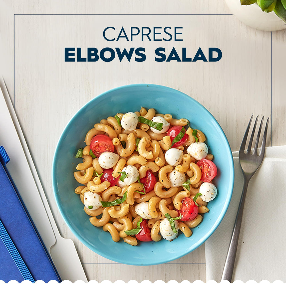 Barilla Ready Pasta ingredients show olive oil and salt for simple flavor.