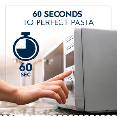 Barilla Ready Pasta non-GMO badge signals clean ingredient profile.