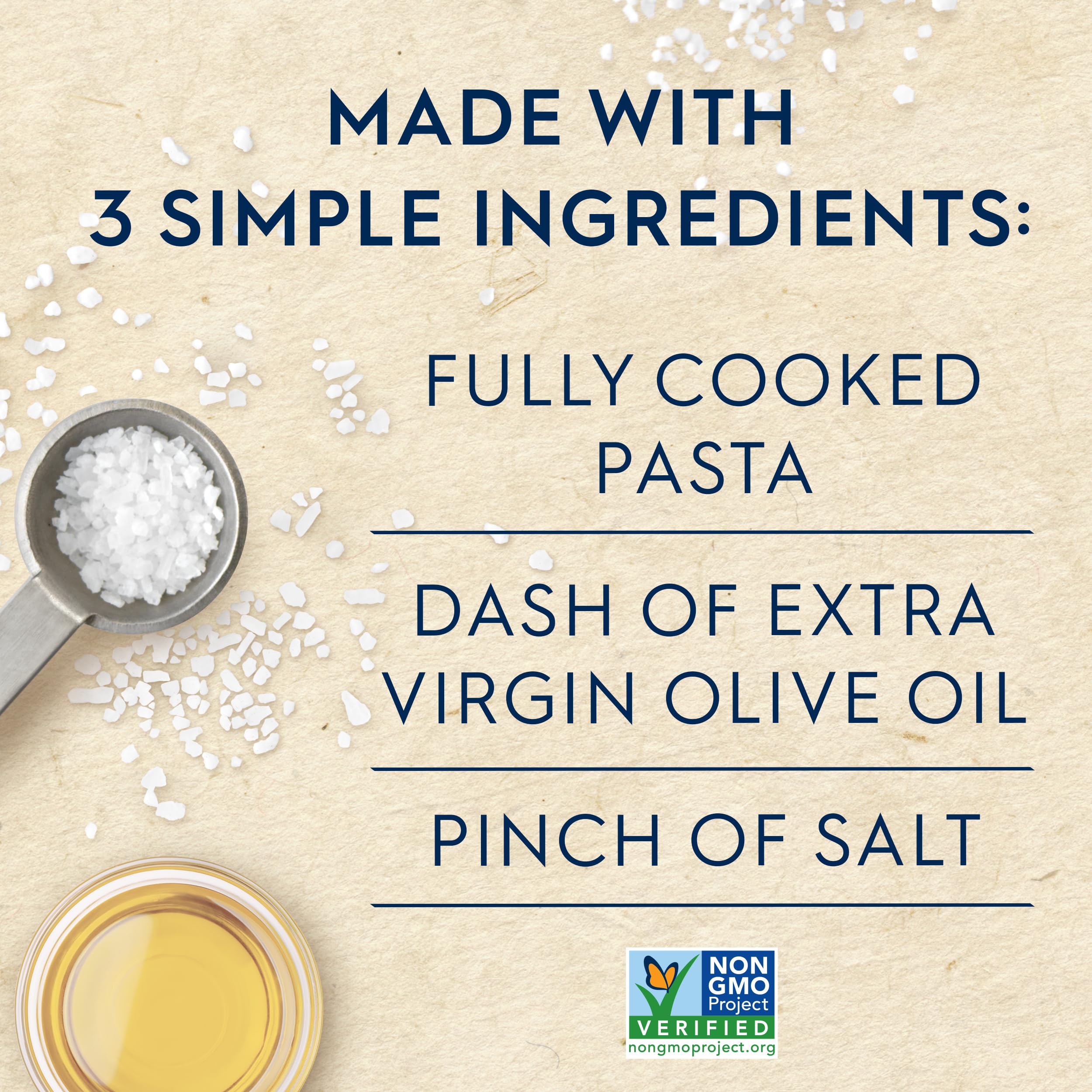 Barilla Ready Pasta plated with sauce for a fast dinner.