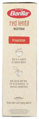 Barilla Red Lentil Rotini boiling in pot, quick weeknight option