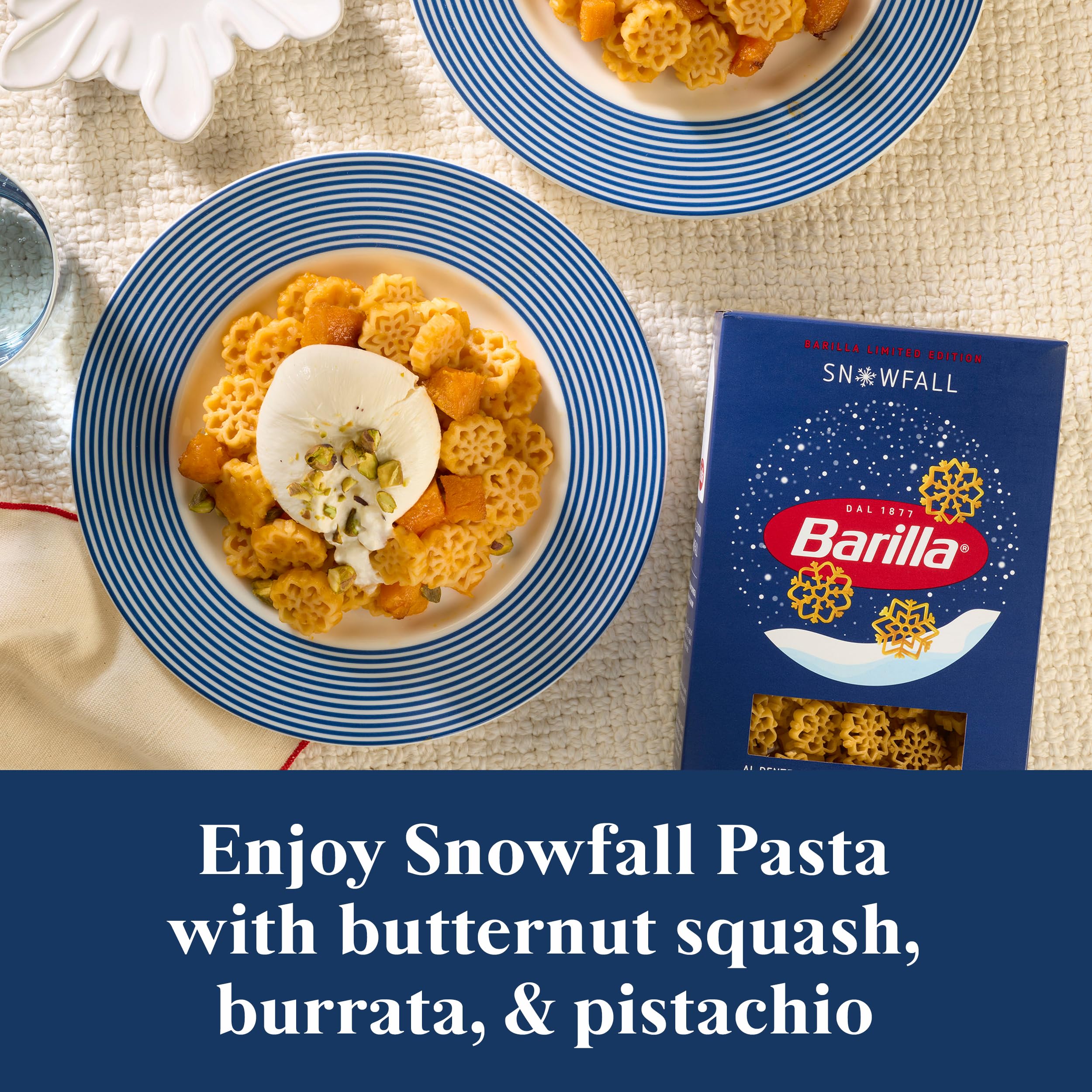 Barilla Snowfall box highlights holiday presentation and gift appeal