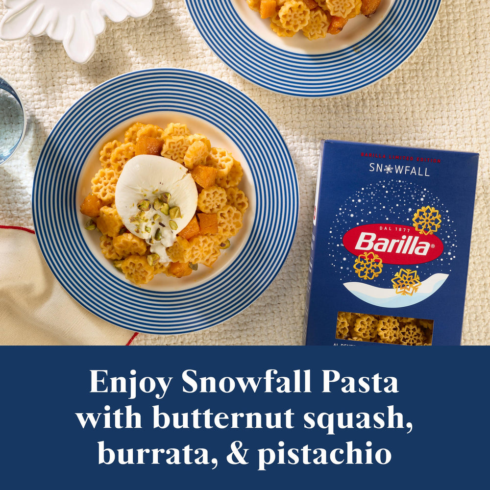 Barilla Snowfall box highlights holiday presentation and gift appeal