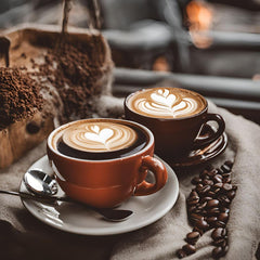 Barista Creations Rich Chocolate capsule delivering a creamy chocolate cup