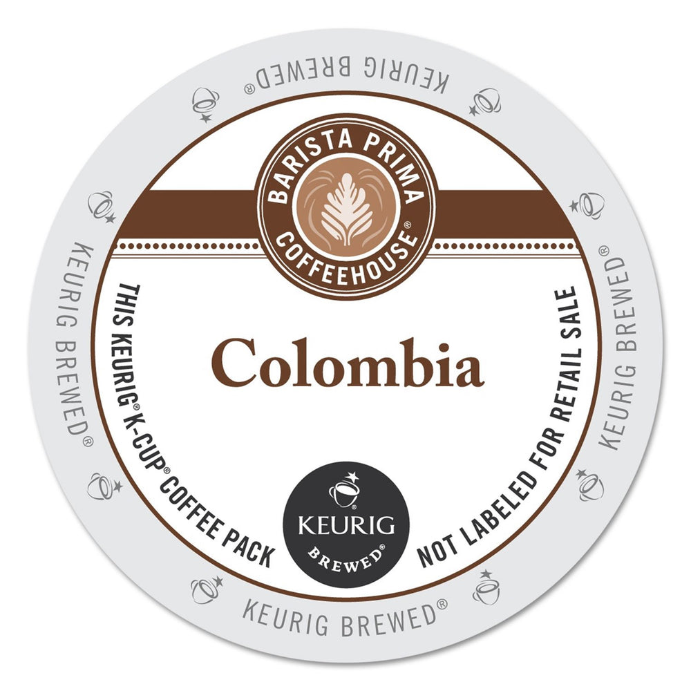 Barista Prima Coffeehouse K-Cup for Keurig brewers delivering bold Colombian flavor.