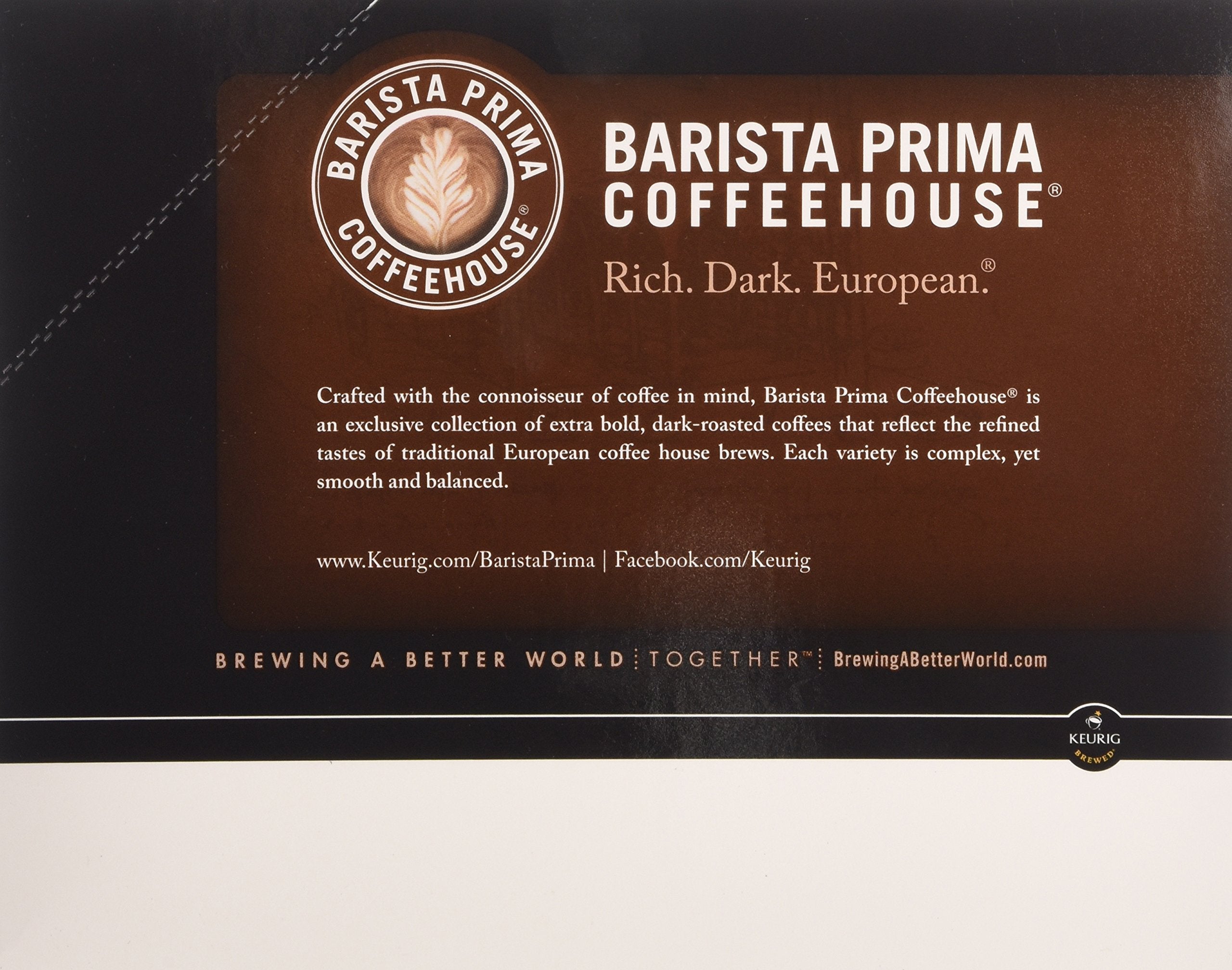 Barista Prima Decaf Italian Roast two boxes on counter