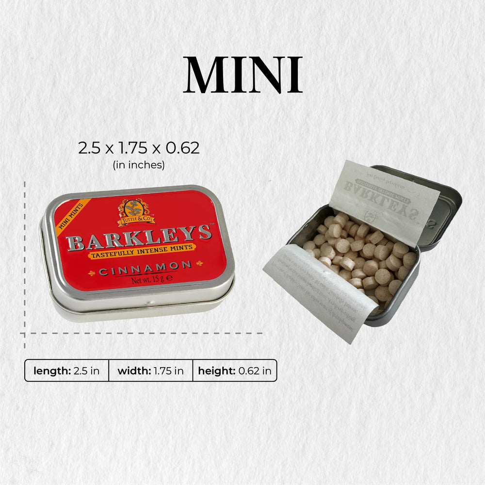 Barkleys party mints on a table boost conversation with fresh breath.