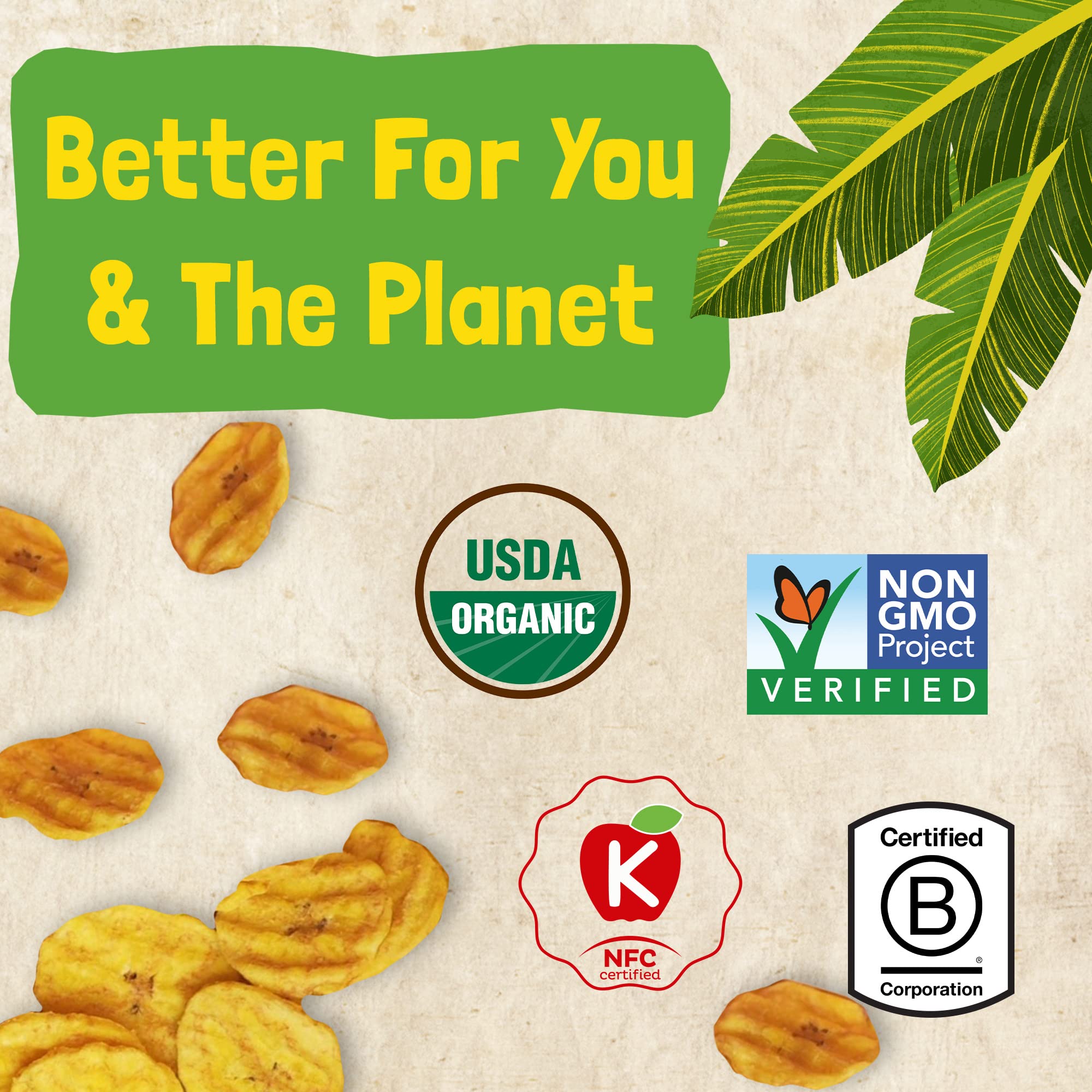 Barnana Amazon upcycled plantains symbolizing sustainable snacking