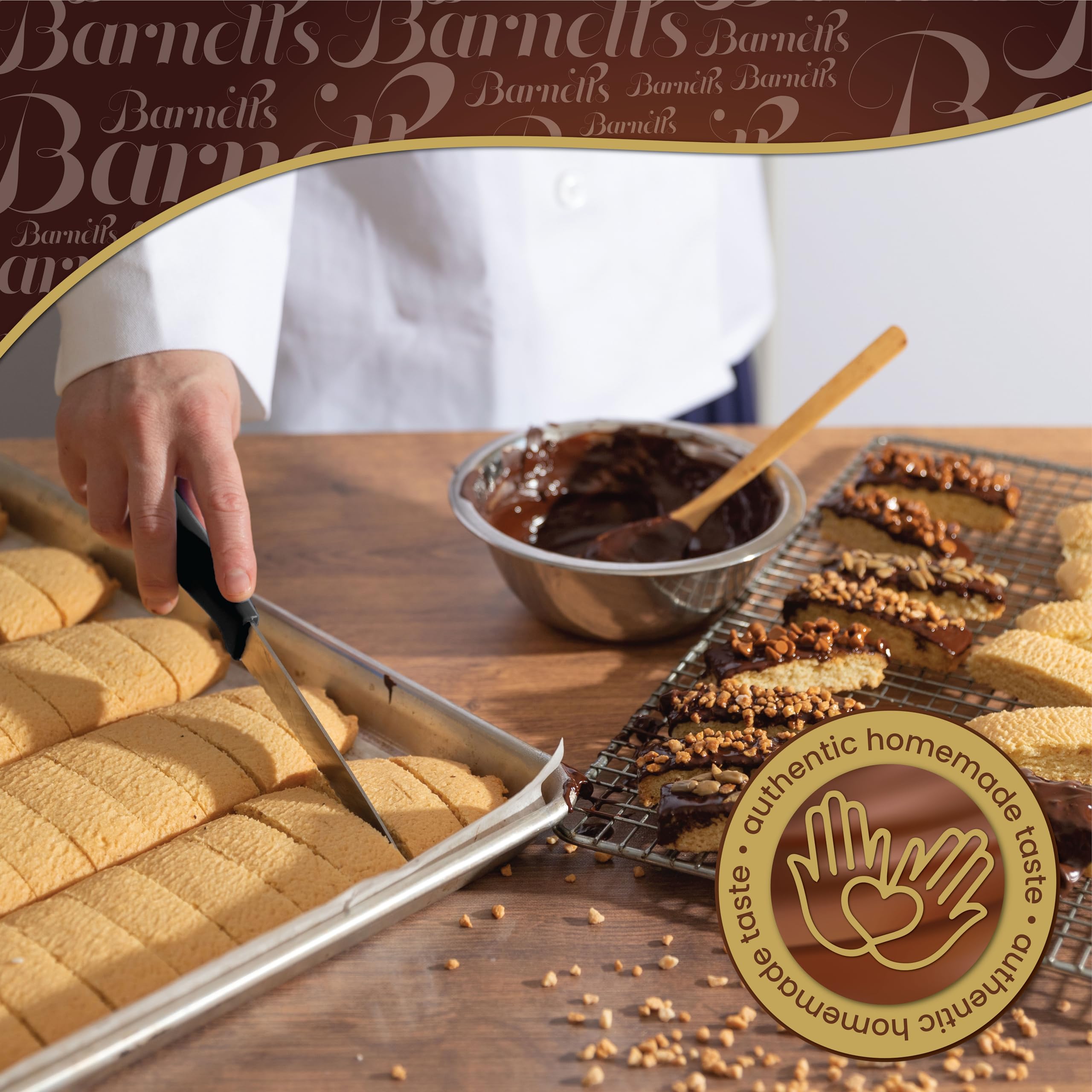 Dairy-free, kosher-certified biscotti suitable for various dietary preferences.