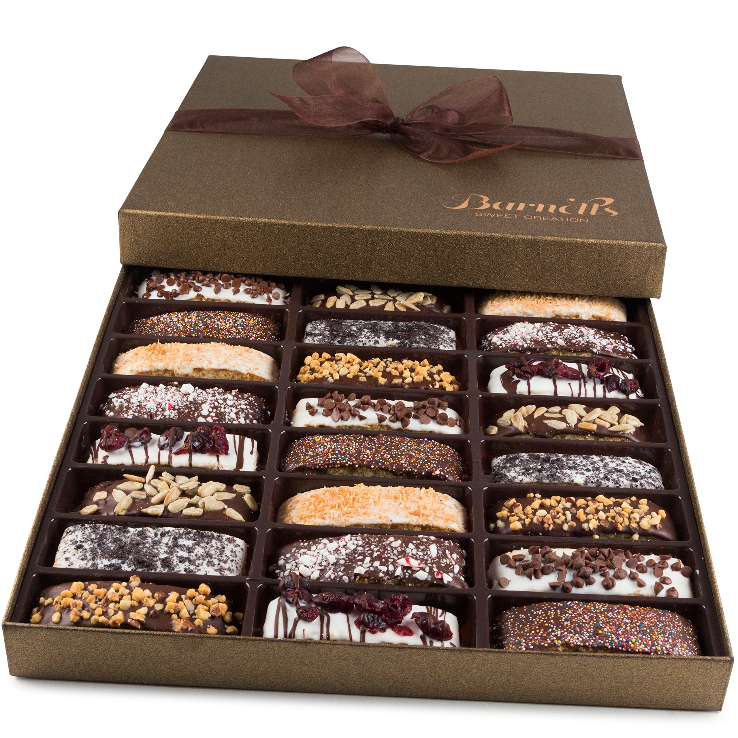 Barnetts Easter chocolate craisin biscotti 24-pack gift-ready