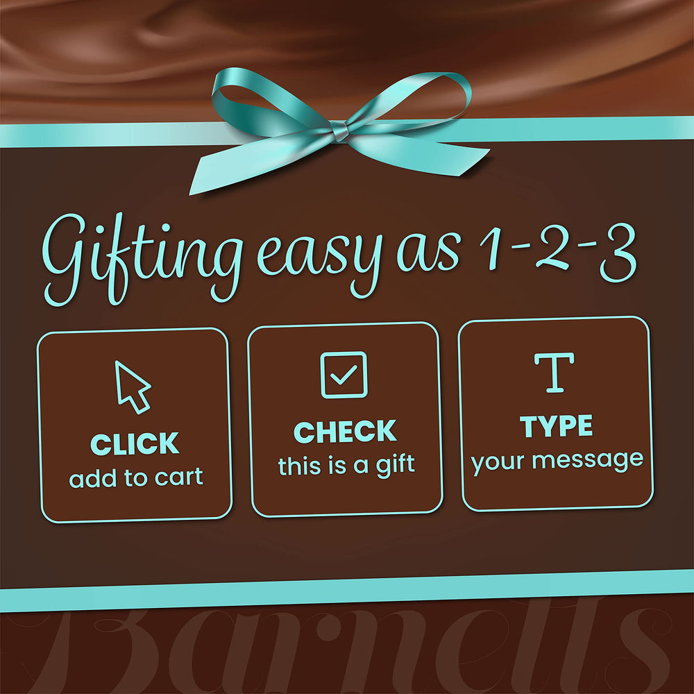 Barnetts floral-inspired gift theme elevates the celebration mood.