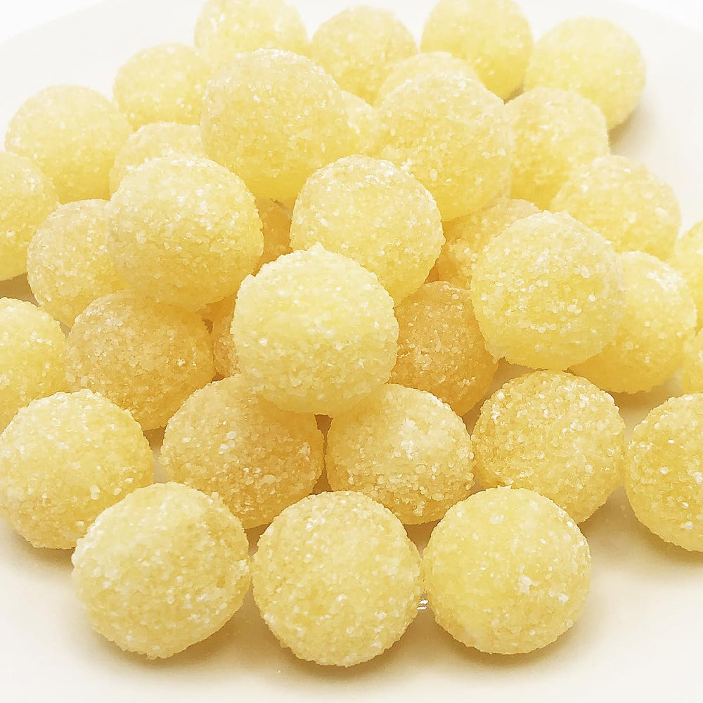 Barnetts Mega Sour Lemon party bag display signals bold, conversation-starting treat