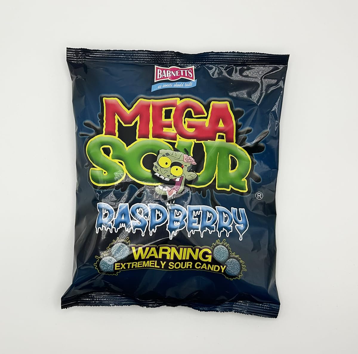 Barnetts Mega Sour Raspberry party bag idea for celebrations