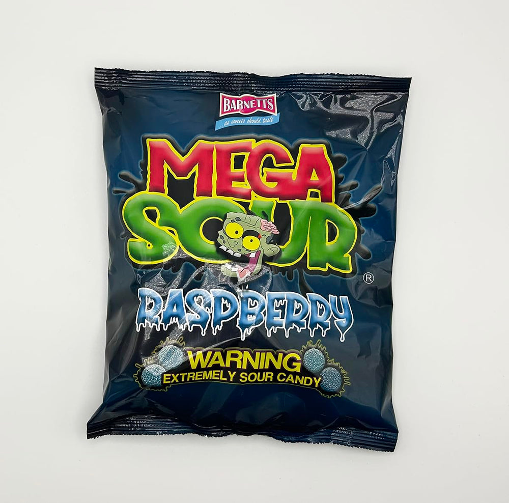Barnetts Mega Sour Raspberry party bag idea for celebrations