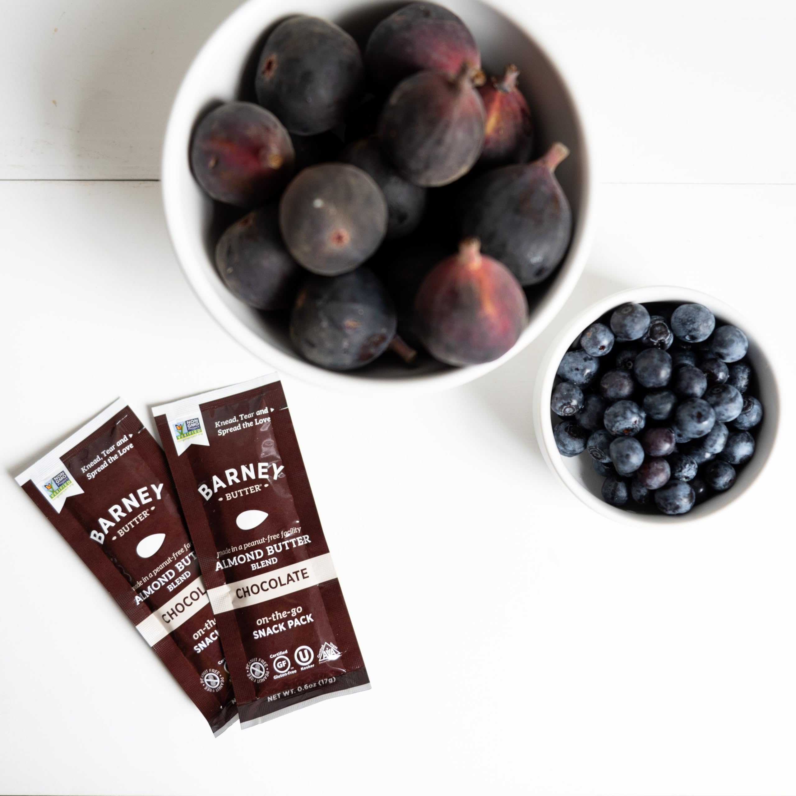 Barney Butter produced in a peanut-free facility, gluten-free and dairy-free.