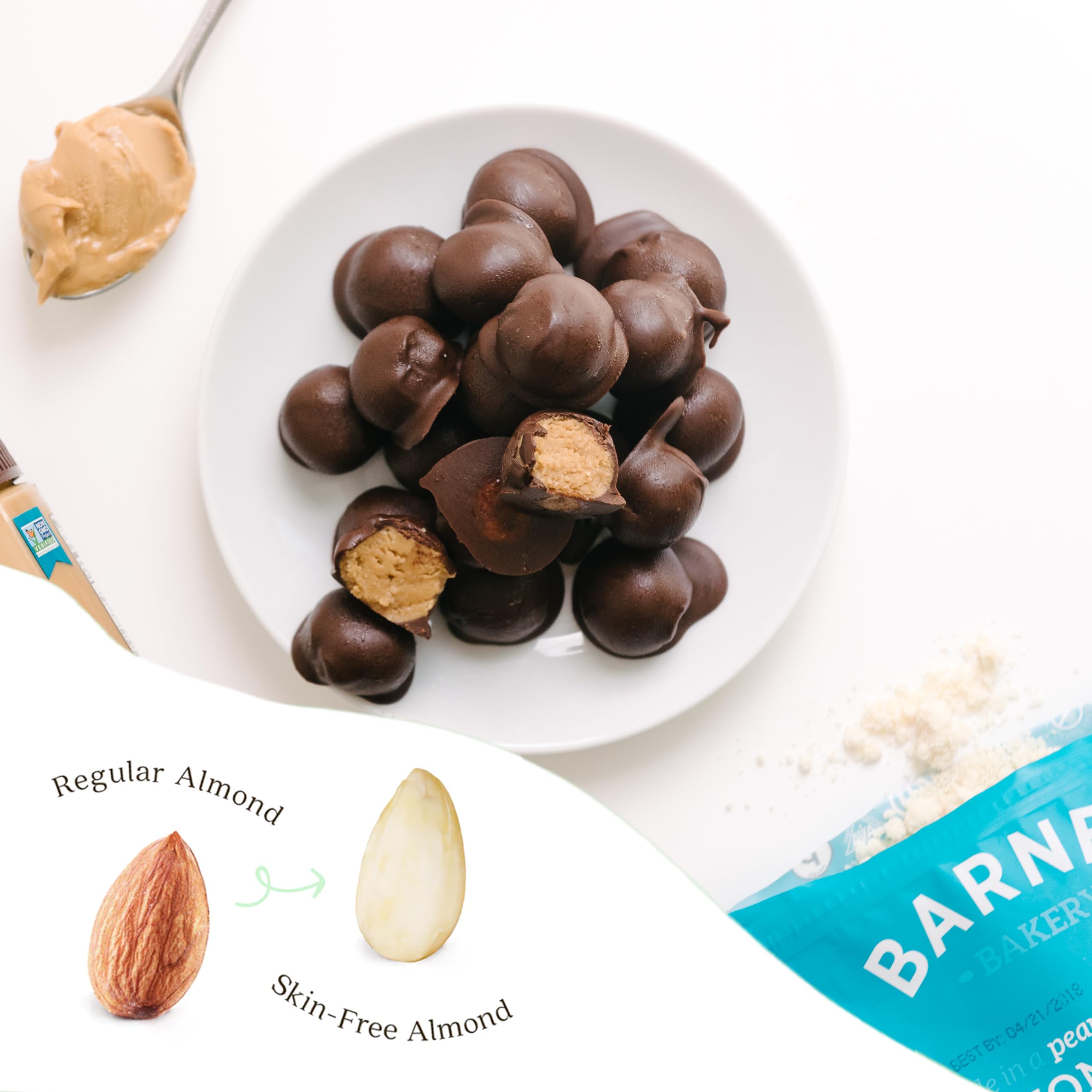 Barney Butter almond flour fine texture ideal for keto recipes.