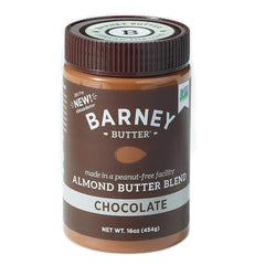 Barney Butter Chocolate Almond Butter jar with ultra-smooth chocolate spread.