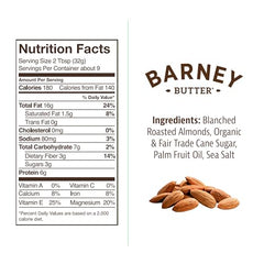 Barney Butter No-Stir Almond Butter highlighting ready-to-use texture.