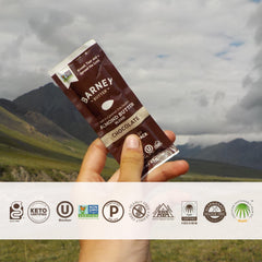 Barney Butter highlights healthy fats for balanced snacking options.
