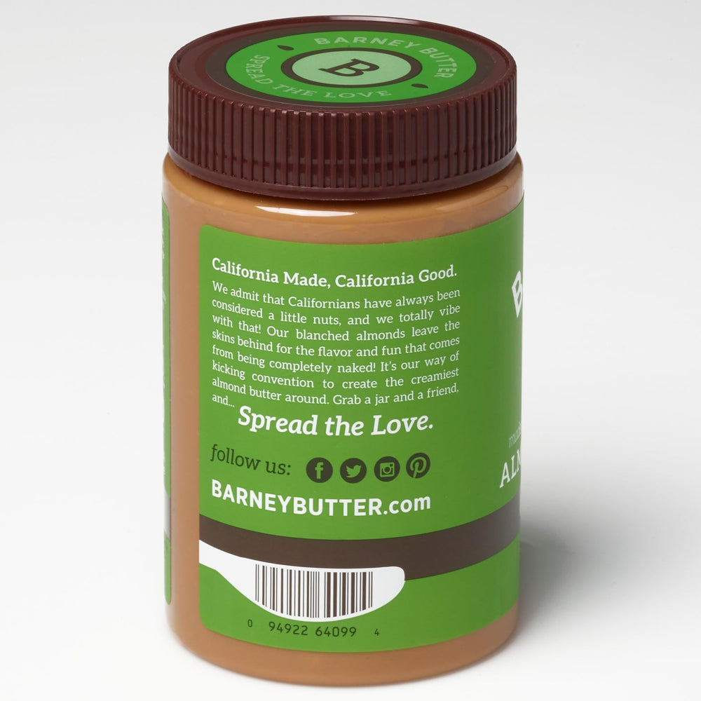 Barney Butter Keto Paleo Vegan label conveys versatile plant-based convenience
