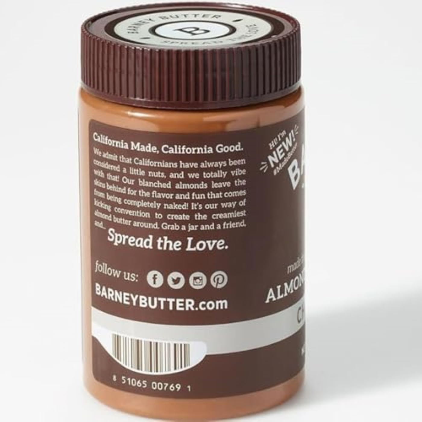 Barney Butter keto paleo vegan-friendly almond butter options.